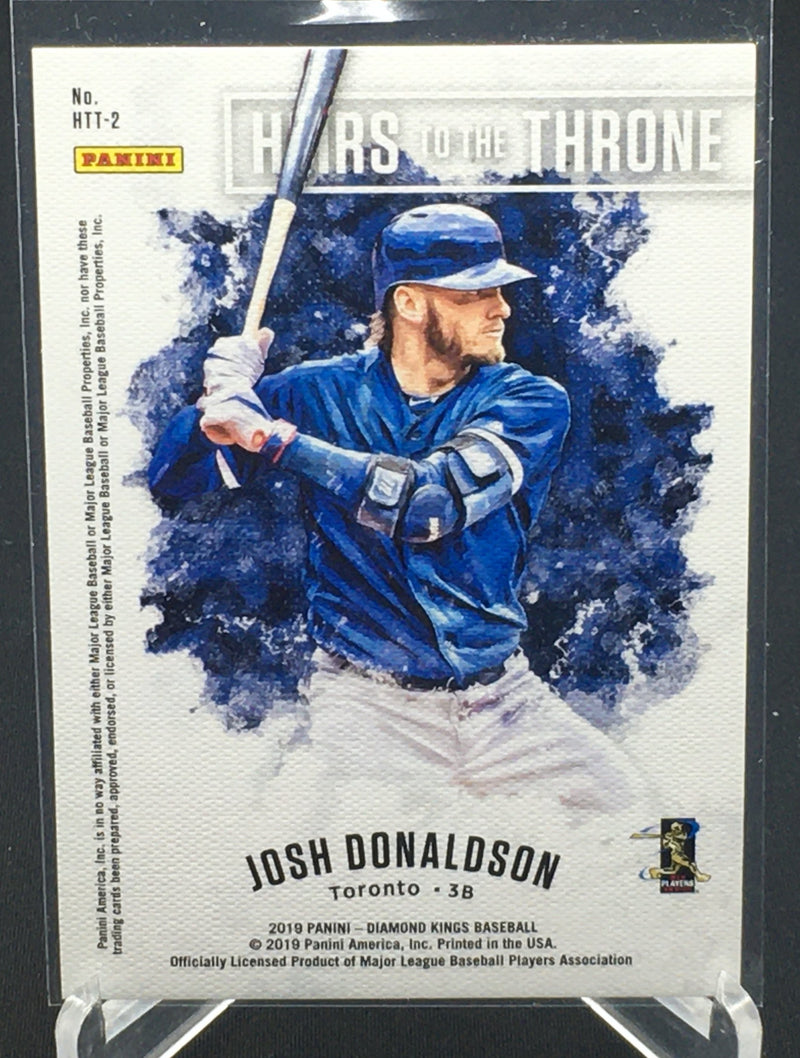 2019 PANINI DIAMOND KINGS - V. GUERRERO - J. DONALDSON -