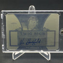 2016 LEAF LUMBER KINGS - TWIGS SIGS - PRINTING PLATE - V. HADFIELD - 1/1 - AUTOGRAPH