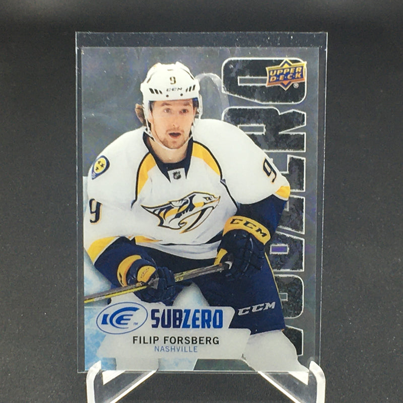 2016 UPPER DECK ICE - SUBZERO - SINGLES -