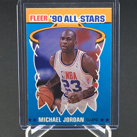 1990 FLEER - 90 ALL-STARS - M. JORDAN - #5