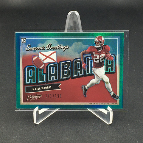 2021 PANINI PRESTIGE - SEASONS GREETINGS - N. HARRIS - #SG-7 - #'D/199 - RC