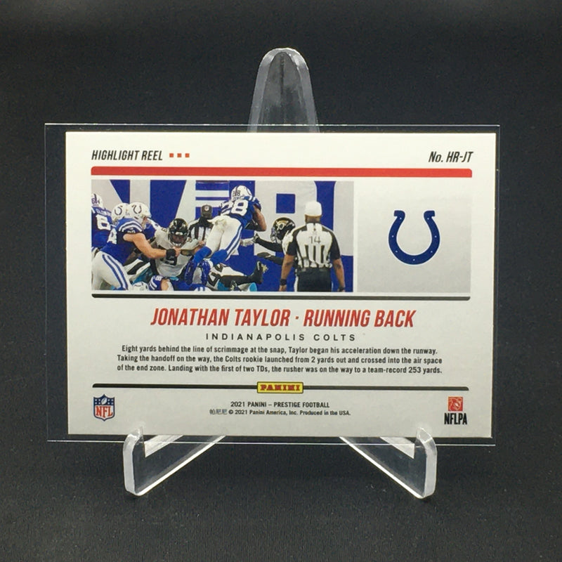 2021 PANINI PRESTIGE - HIGHLIGHT REEL - J. TAYLOR -