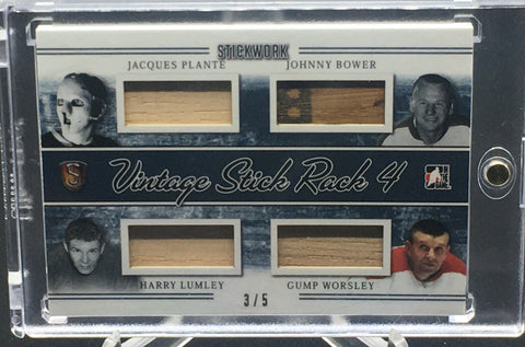 2017 LEAF IN THE GAME - STICKWORK - J. PLANTE / J. BOWER  / H. LUMLEY / G. WORSELY - #VSR-02 - #'D/5