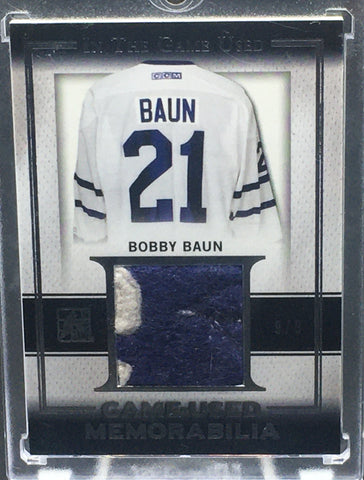 2016 LEAF IN THE GAME - B. BAUN - #GUP-02 - #D'/9 - PATCH