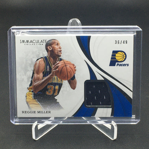 2018 PANINI IMMACULATE COLLECTION - R. MILLER - #MT-RML - #'D/49 - RELIC