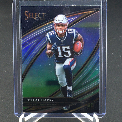 2019 PANINI SELECT - FIELD LEVEL - SILVER PRIZM - N. HARRY - #277 - RC