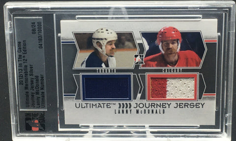 2012 IN THE GAME - ULTIMATE MEMORABILIA 12TH EDITION - L. MCDONALD - #D'/10000 - SILVER - DUAL JERSEY