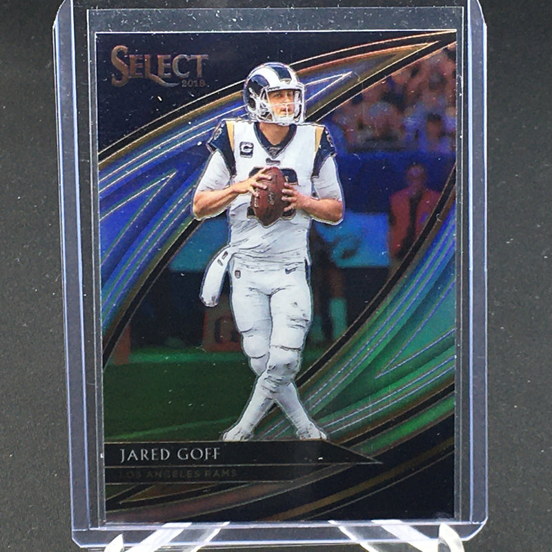 2019 PANINI SELECT - FIELD LEVEL - SILVER PRIZM - J. GOFF -