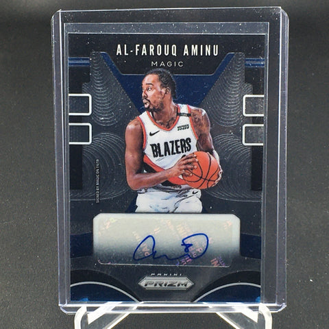 2019 PANINI - PRIZM - A. AMINU - SG-AFA - AUTOGRAPH