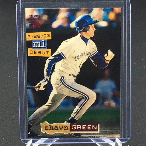 1994 TOPPS STADIUM CLUB - DEBUT - S. GREEN - #66