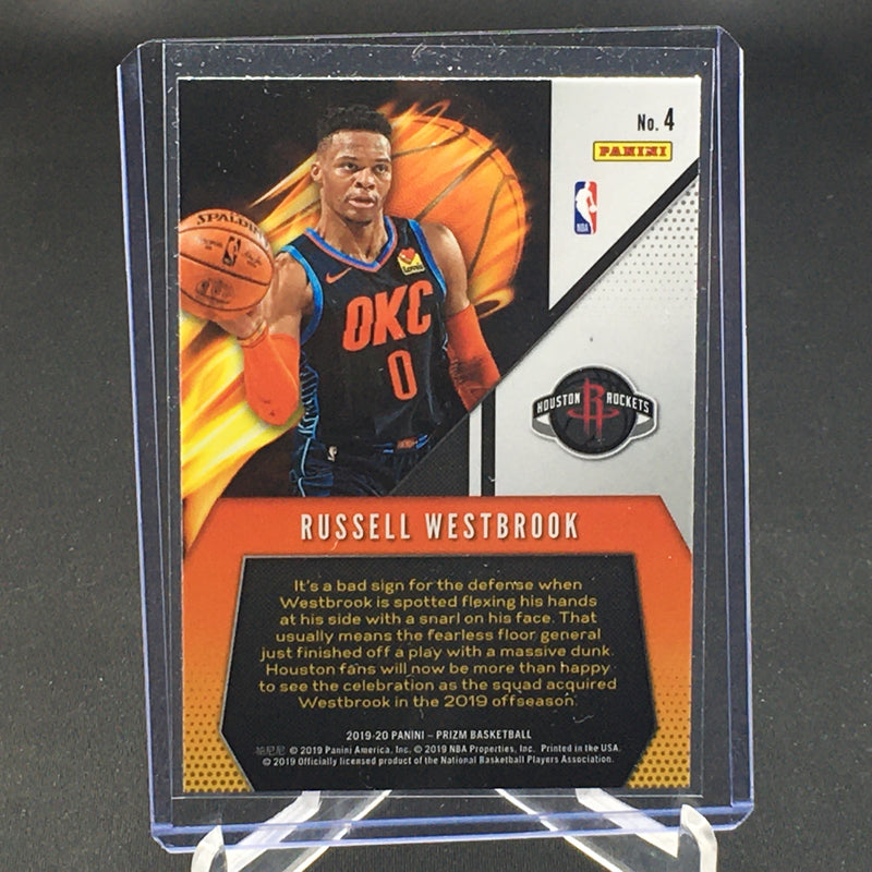 2019 PANINI PRIZM - FEARLESS - R. WESTBROOK -