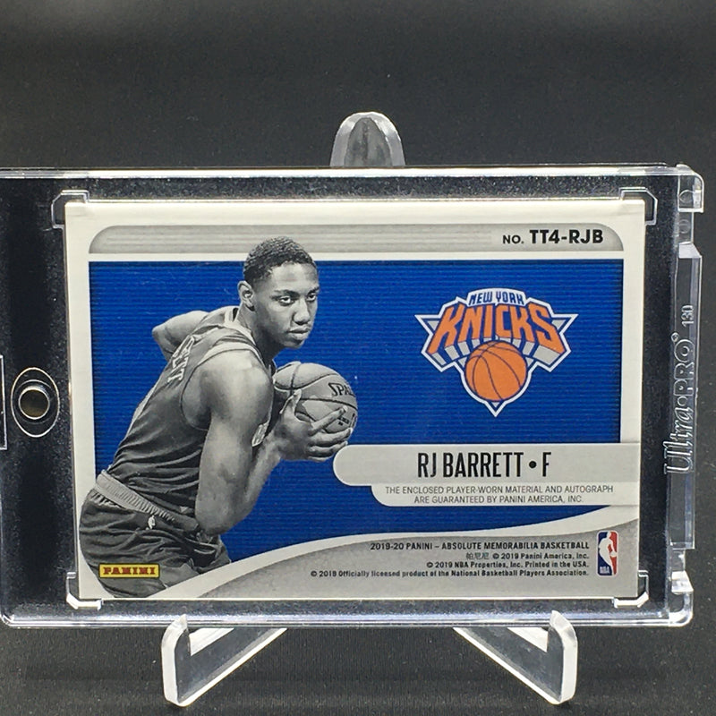 2019 PANINI ABSOLUTE MEMORABILIA - TOOLS OF THE TRADE - R. BARRETT - #TT4-RJB - #'D/175 - AUTOGRAPH - QUAD RELIC