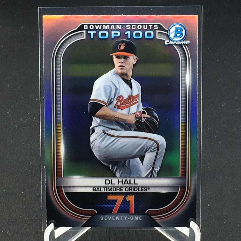 2021 TOPPS BOWMAN CHROME - BOWMAN SCOUTS TOP 100 - D. HALL -
