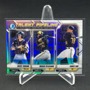 2021 TOPPS BOWMAN CHROME - TALENT PIPELINE - B. TURANG/ M. FELICIANO/ C. RAY -