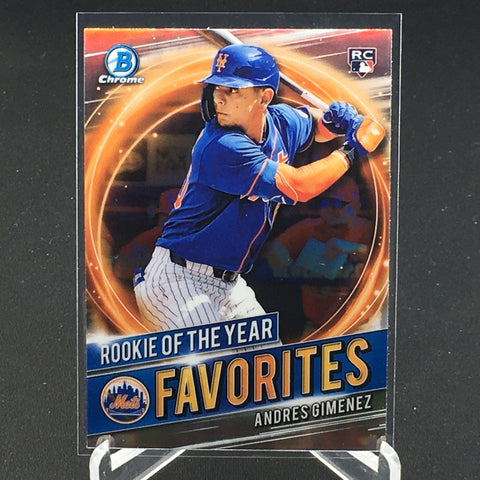 2021 TOPPS BOWMAN CHROME - ROOKIE OF THE YEAR - A. GIMENEZ - #RRY-AG - RC