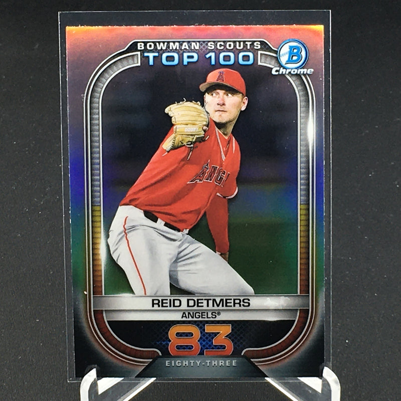 2021 TOPPS BOWMAN CHROME - BOWMAN SCOUTS TOP 100 - R. DETMERS -