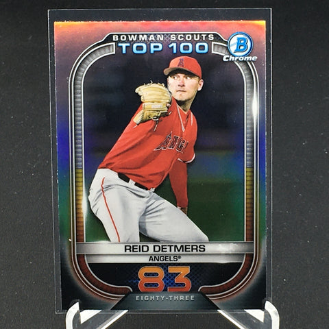 2021 TOPPS BOWMAN CHROME - BOWMAN SCOUTS TOP 100 - R. DETMERS - #BTP-83