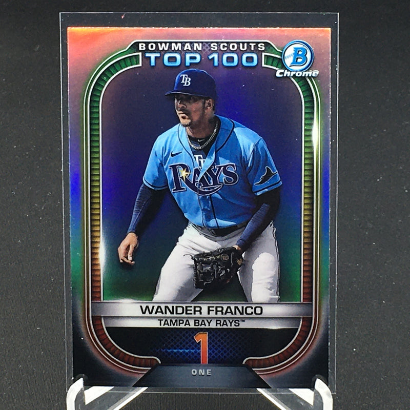 2021 TOPPS BOWMAN CHROME - BOWMAN SCOUTS TOP 100 - W. FRANCO -
