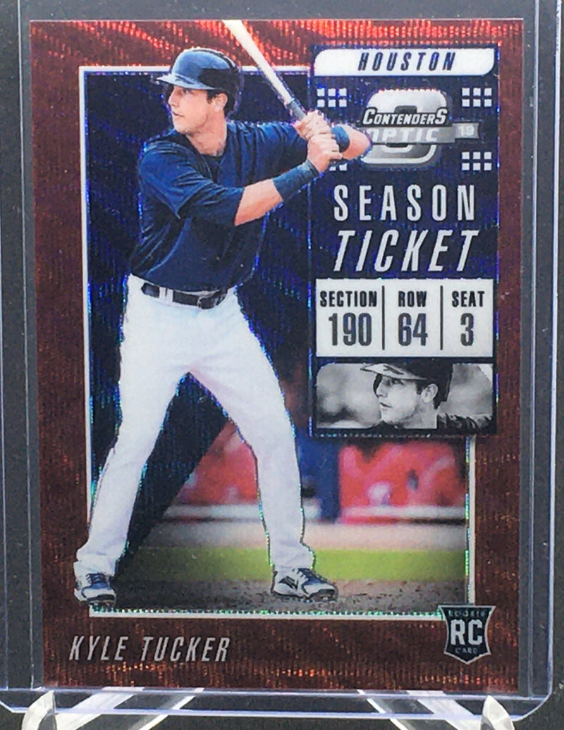2019 PANINI CONTENDERS OPTIC - K.TUCKER - #5 - #'D/199 - PRIZM RED - RC