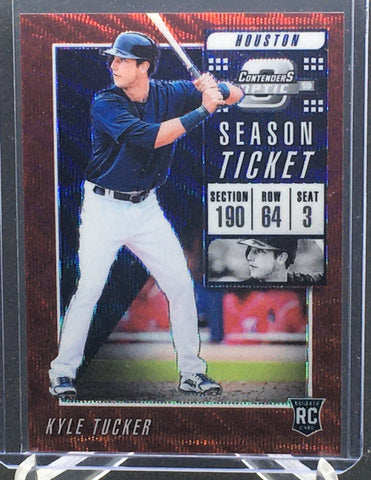 2019 PANINI CONTENDERS OPTIC - K.TUCKER - #5 - #'D/199 - PRIZM RED - RC