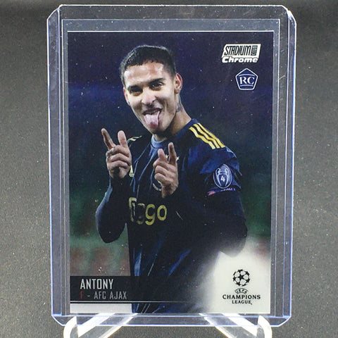 2021 TOPPS STADIUM CLUB CHROME UEFA - REFRACTOR - ANTONY - #49 - RC