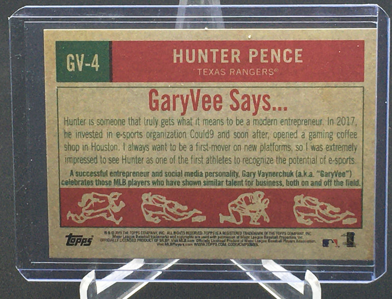 2019 TOPPS - GARY VEES TOP ENTREPRENERS - H. PENCE -
