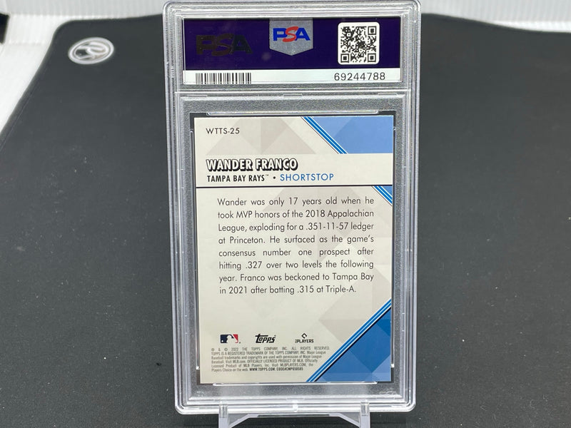 2022 TOPPS - WELCOME TO THE SHOW - W. FRANCO -