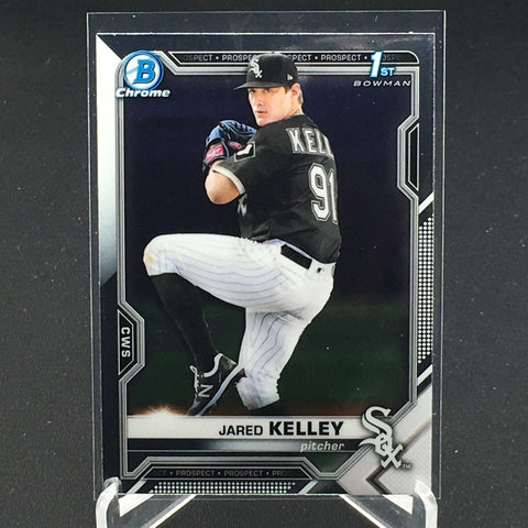 2021 TOPPS BOWMAN CHROME - 1ST BOWMAN - J. KELLEY - #BCP-106