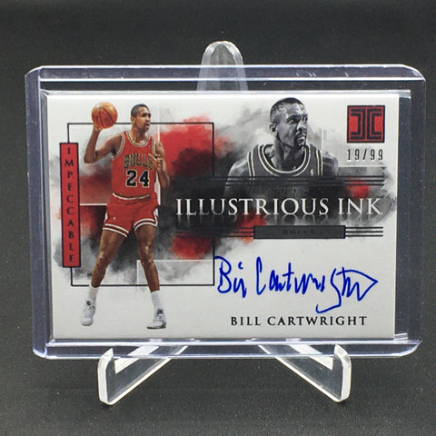 2019 PANINI IMPECCABLE - ILLUSTRIOUS INK - B. CARTWRIGHT - #IL-BCW - #'D/99 - AUTOGRAPH