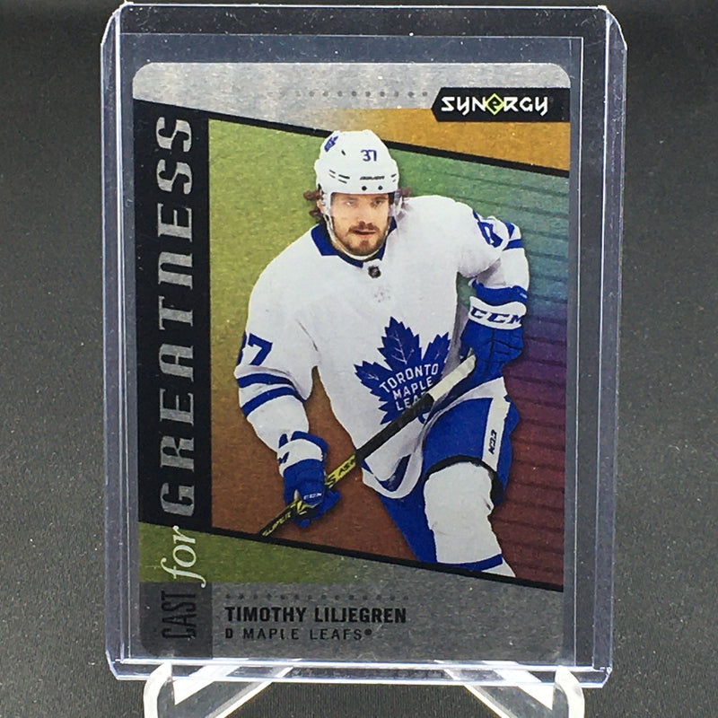 2020 UPPER DECK SYNERGY - CAST FOR GREATNESS - T. LILJEGREN -