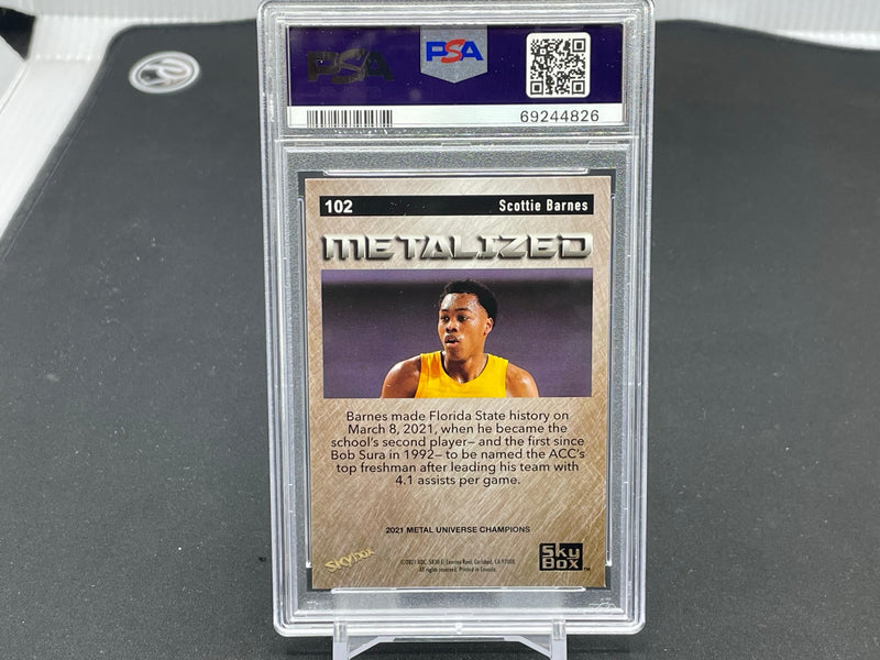 2021 SKYBOX METAL UNIVERSE CHAMP - METALIZED - S. BARNES -