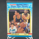 1988 FLEER BASKETBALL - SUPER STAR STICKER - A. ENGLISH -