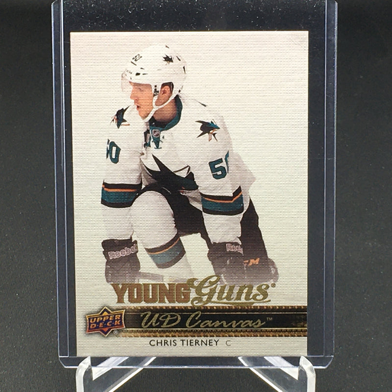 2014 UPPER DECK SERIES ONE - UD CANVAS - YOUNG GUNS - C. TIERNEY -