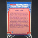 1988 FLEER BASKETBALL - SUPER STAR STICKER - P. EWING -