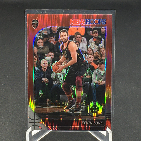 2019 PANINI HOOPS PREMIUM STOCK - RED FLASH PRIZM - K. LOVE - #32