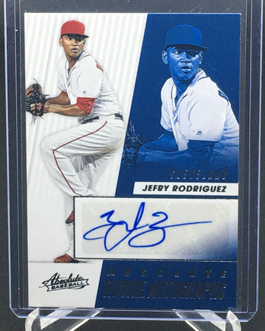 2019 PANINI ABSOLUTE - ROOKIE AUTOGRAPHS - J. RODRIGUEZ - #ARA-JR - AUTOGRAPH