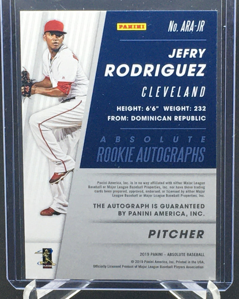 2019 PANINI ABSOLUTE - ROOKIE AUTOGRAPHS - J. RODRIGUEZ -