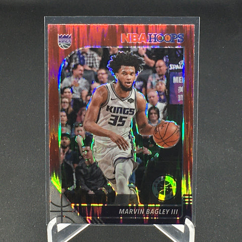 2019 PANINI HOOPS PREMIUM STOCK - RED FLASH PRIZM - M. BAGLEY III - #166