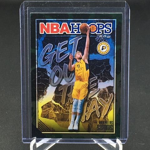 2019 PANINI HOOPS - GET OUT THE WAY - D. SABONIS - #18