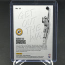 2019 PANINI HOOPS - GET OUT THE WAY - D. SABONIS -