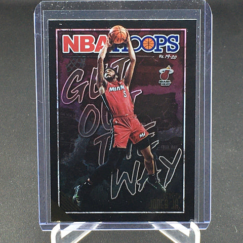 2019 PANINI HOOPS - GET OUT THE WAY - CHROME - GOLD FOIL - D. JONES JR. - #4