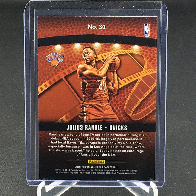 2019 PANINI HOOPS - LIGHTS CAMERA ACTION - J. RANDLE -