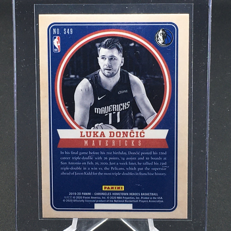 2019 PANINI CHRONICLES HOMETOWN HEROES - L. DONCIC -