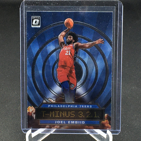 2019 PANINI DONRUSS OPTIC - T-MINUS 3, 2, 1, - J. EMBIID - #1