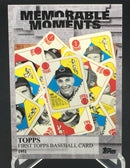 2017 TOPPS - MEMORABLE MOMENTS -