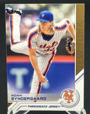 2017 TOPPS - THROWBACK JERSEY - N. SNYDERGAARD -