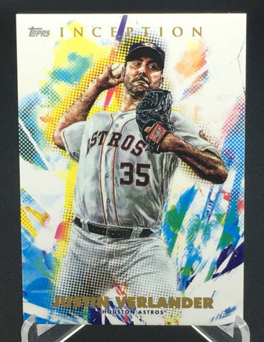 2020 TOPPS INCEPTION - J. VERLANDER - #82 - WHITE