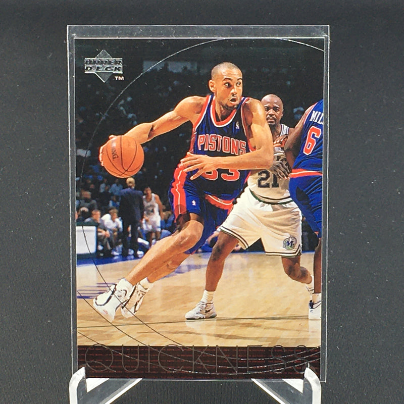 1996 UPPER DECK - QUICKNESS - G. HILL -