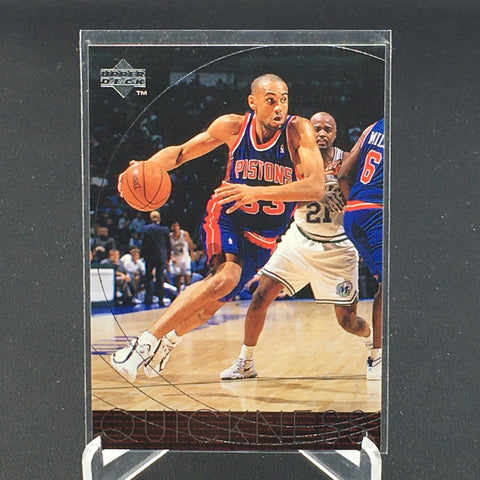 1996 UPPER DECK - QUICKNESS - G. HILL - #174