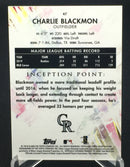 2020 TOPPS INCEPTION - C. BLACKMON -